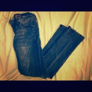 Dark Wash Stretch Skinny Jeans