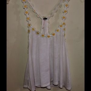 Urban Outfitters Flower Tank