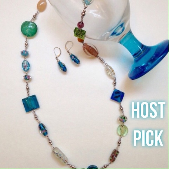 🎉Host Pick🎉 FAB 33" Necklace w/Matching Earrings