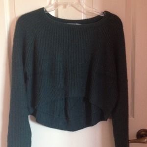 forest green sweater