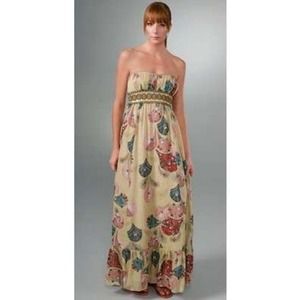 Nanette Lepore Mandarin Kiss Maxi Dress