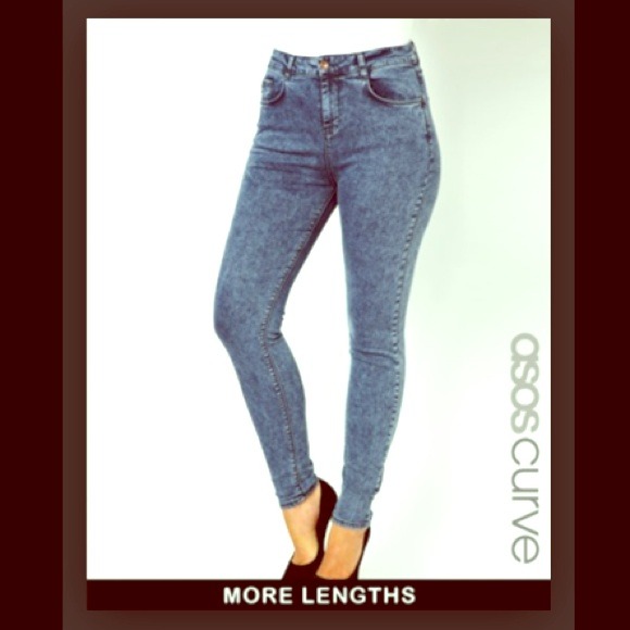 🔁 traded 🔁 Asos acid wash skinny jeans