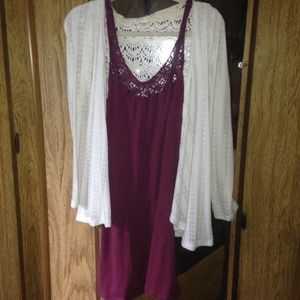 Maroon American Eagle Dress