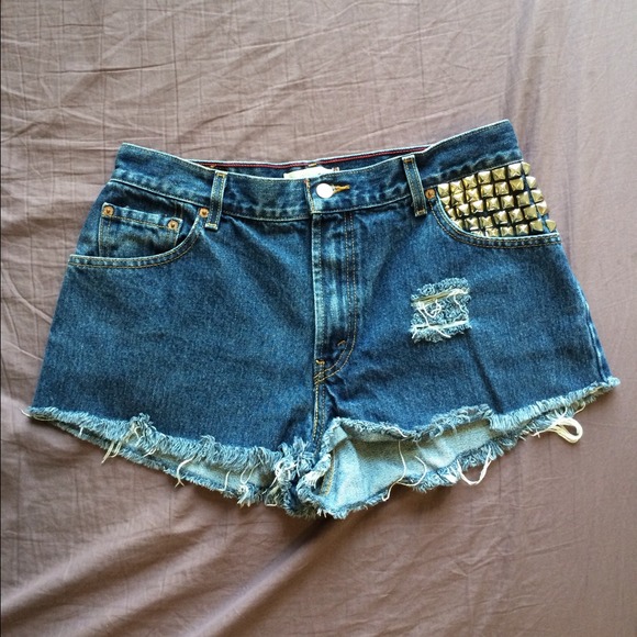 SOLD.. Studded shorts