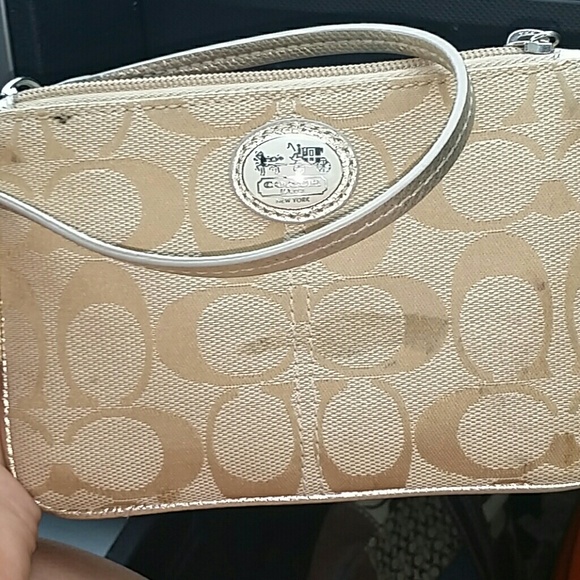 ONE NIGHT ONLY Coach Wristlet