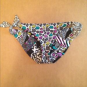 Reversible Printed Bikini Bottoms