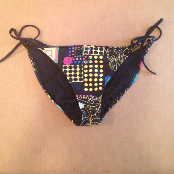 Printed Bikini Bottoms