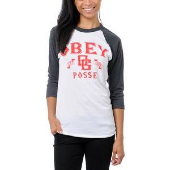 Obey Baseball Tee
