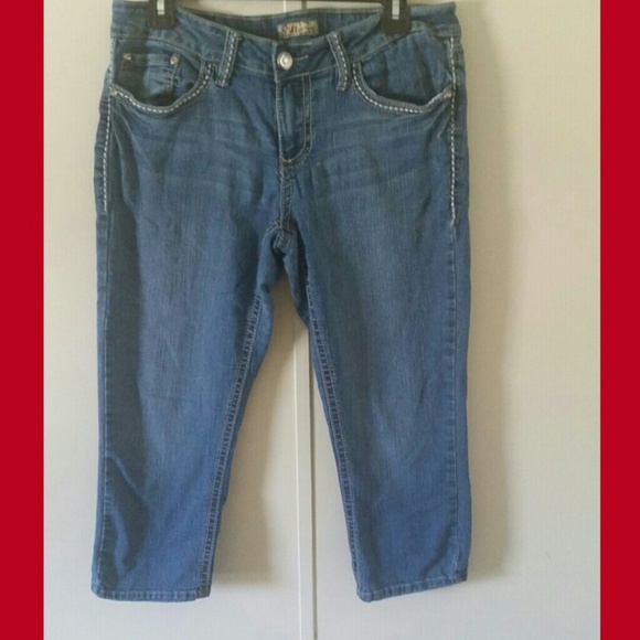 Denim Comfort Capris