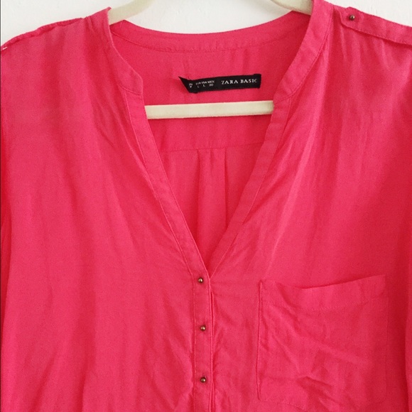 •Zara Basic Blouse• - Picture 3 of 3