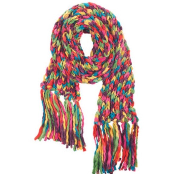 Chunky Multicolored Scarf