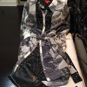 Long short dress or  long blouse