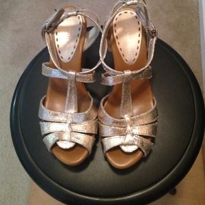 Gold Gianni Bini Wedges