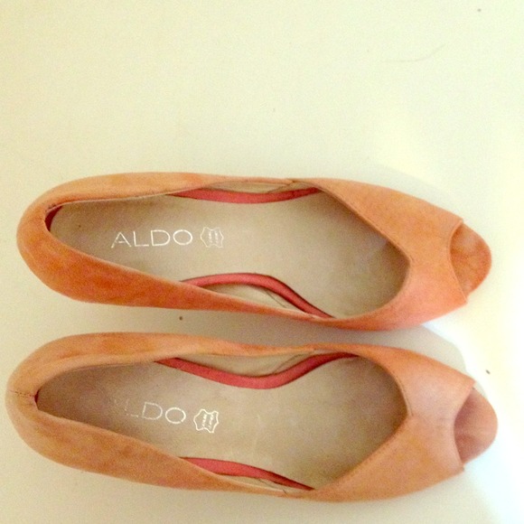 Aldo's peep-toe pumps.