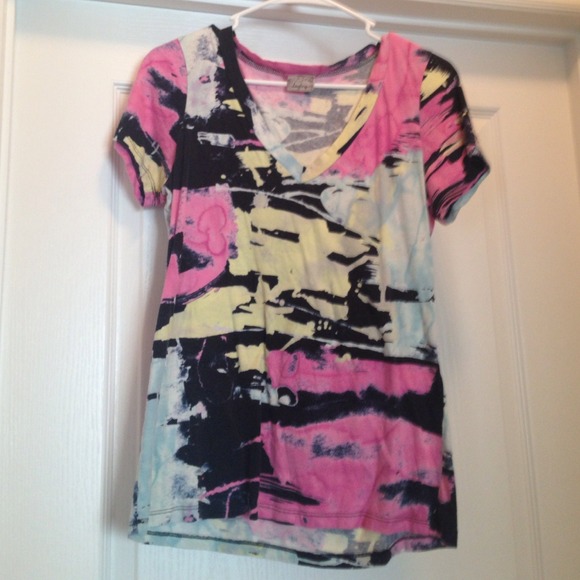 Neon Colored V-Neck
