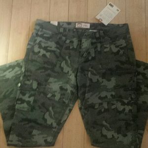 Army Fatigue colored skinny jeans