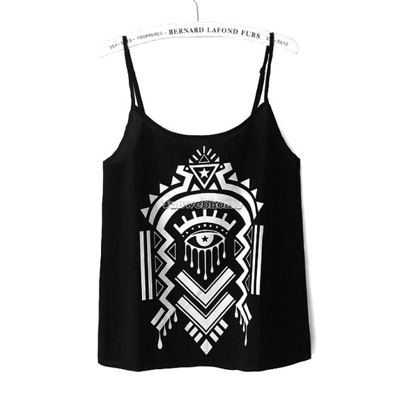 Tops - Tribal Eye Tank Top