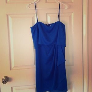 Max and Cleo blue cocktail dress