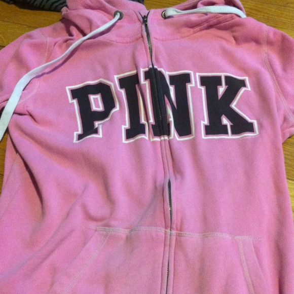 pink sweatshirt