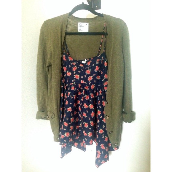 Floral Baby Doll Tank Top