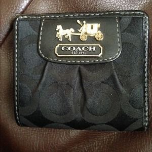 Small coach wallet