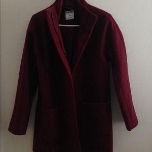 Burgundy Old Navy Coat