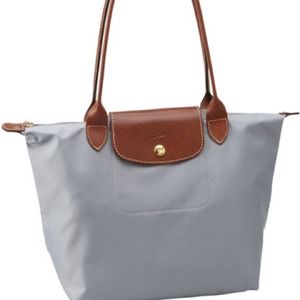 Longchamp la plaige small grey