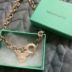 Tiffany & Co. Mickey Mouse necklace! BRAND NEW