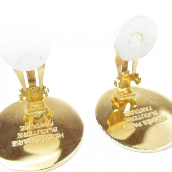 Hermes clip on earrings - Picture 3 of 3