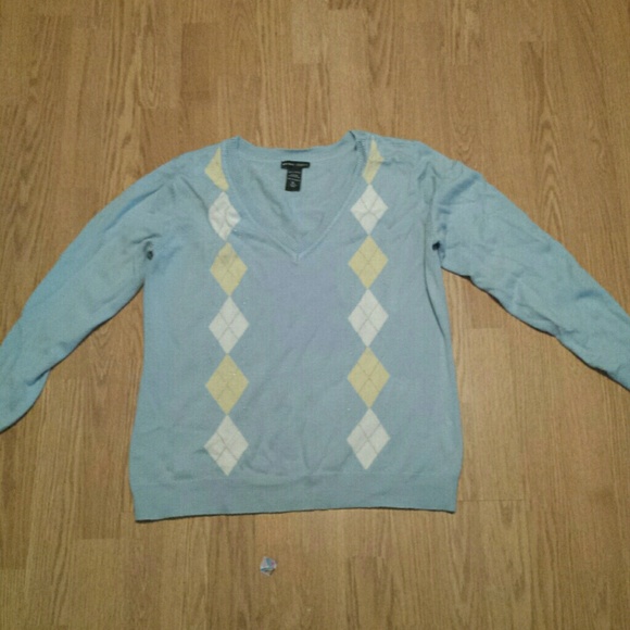 Baby blue sweater