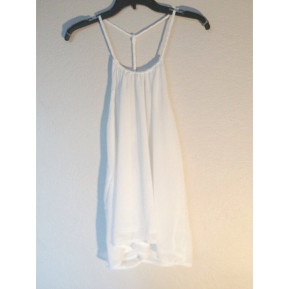 🌺Bundle #10🌺NWOT-white open back tee dress ✨ - Picture 2 of 3