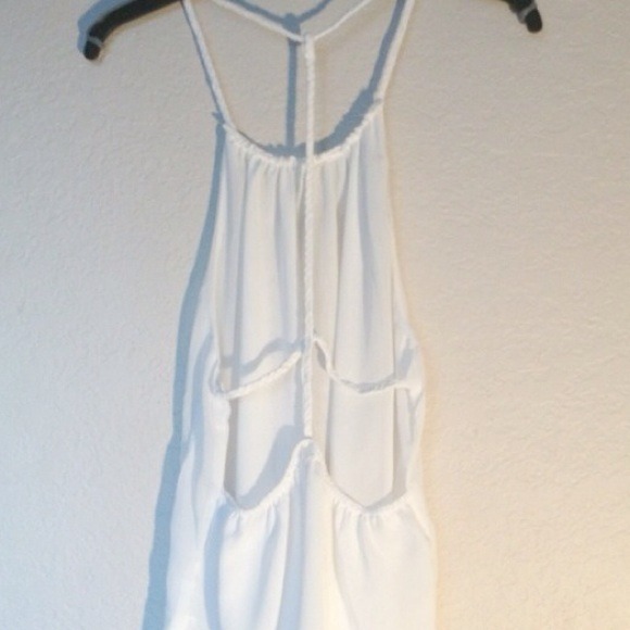 🌺Bundle #10🌺NWOT-white open back tee dress ✨ - Picture 3 of 3
