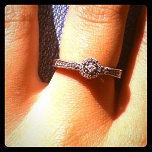 Diamond & Silver Ring