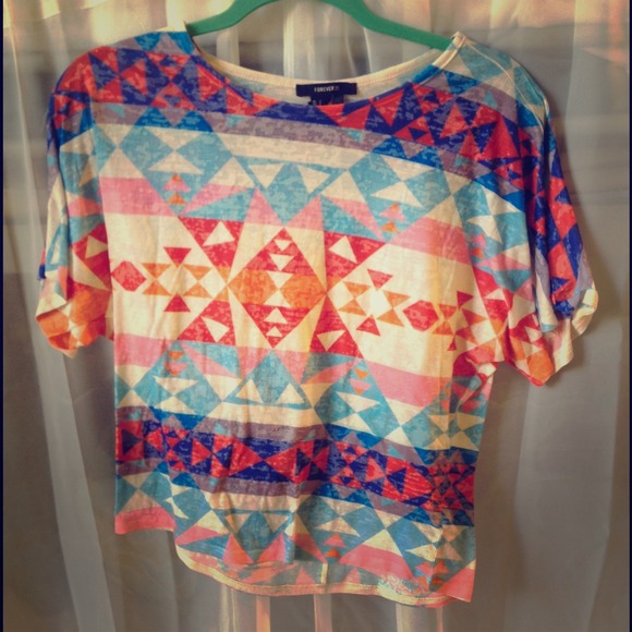 Tribal print shirt