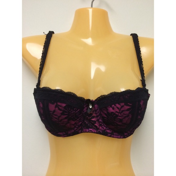 Pink Lace Bra