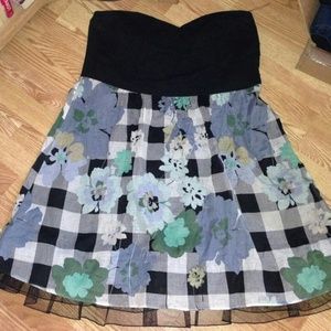 Torrid Strapless Summer A-line Dress