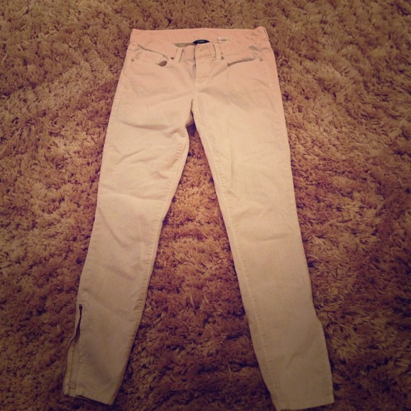 J. Crew Tan Skinny Corduroys