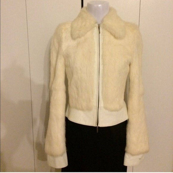 Armani Exchange🎀100%rabbit fur coat