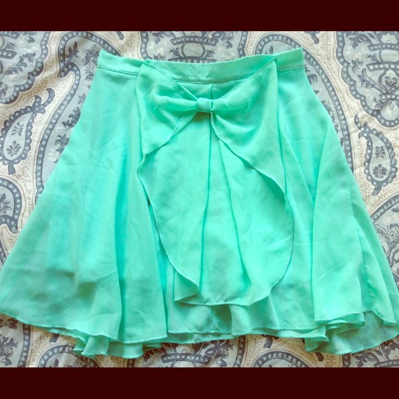 Mint Skater Skirt