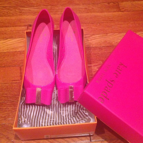 Kate Spade Jelly Flats