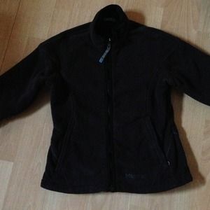Marmot Black Fleece Jacket Zip-up very warm!