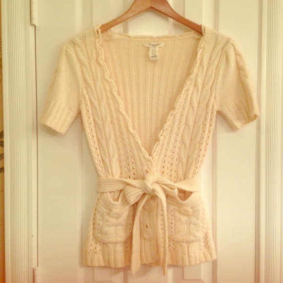 Vertigo Paris Sweaters - PARIS Cable knit cardi ✂️ BOGO free!