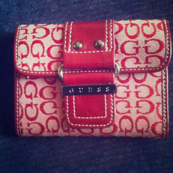 🔴bundled for @mmadron1982- Red Guess Wallet