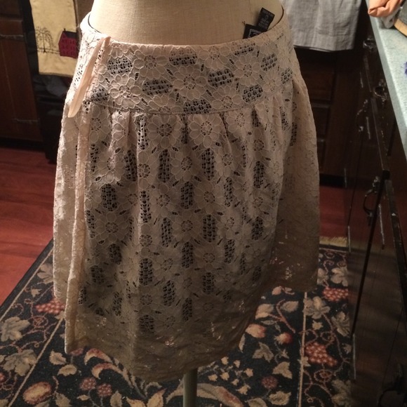 Angie Lace & Zipper Skirt - Picture 3 of 3