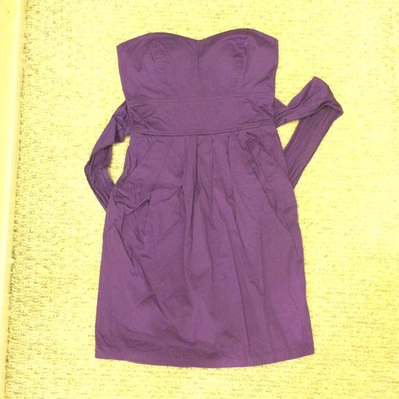 Purple dress !