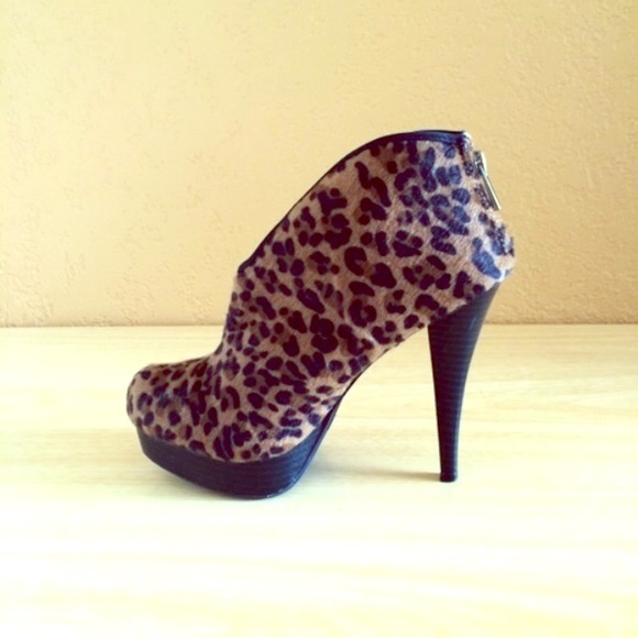 Leopard Print Booties!