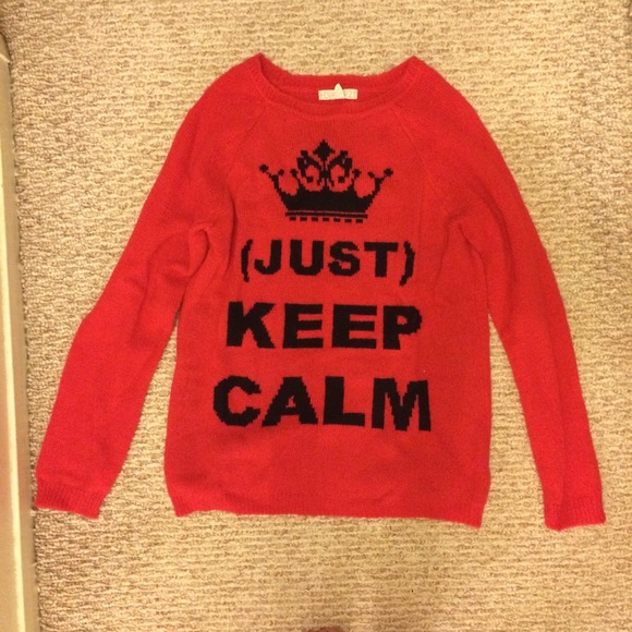 Just Keep Calm Crewneck