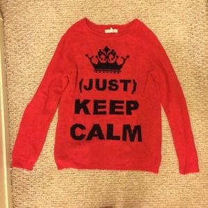 Just Keep Calm Crewneck