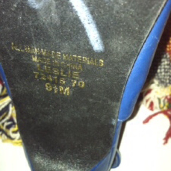 Teal Leslie BFA Basics Slingbacks - Picture 3 of 3