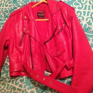 Red Leather Jacket